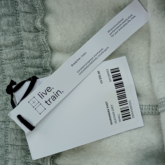 Brady Men's Woodmark Pant Heather Gray Size Small NWT Joggers/Sweats Tom Brady - Picture 10 of 14